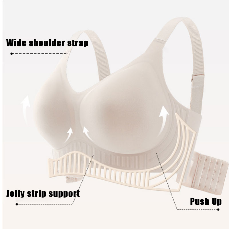 Full Coverage Bra - حمالات صدر كبيرة الحجم لاسلكية بتغطية