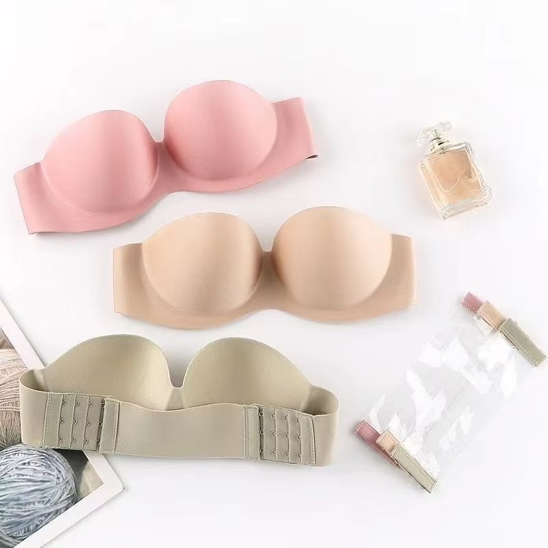 Underwire Bra Padded - حمالة صدر نسائية مثيرة بدون حمالات،