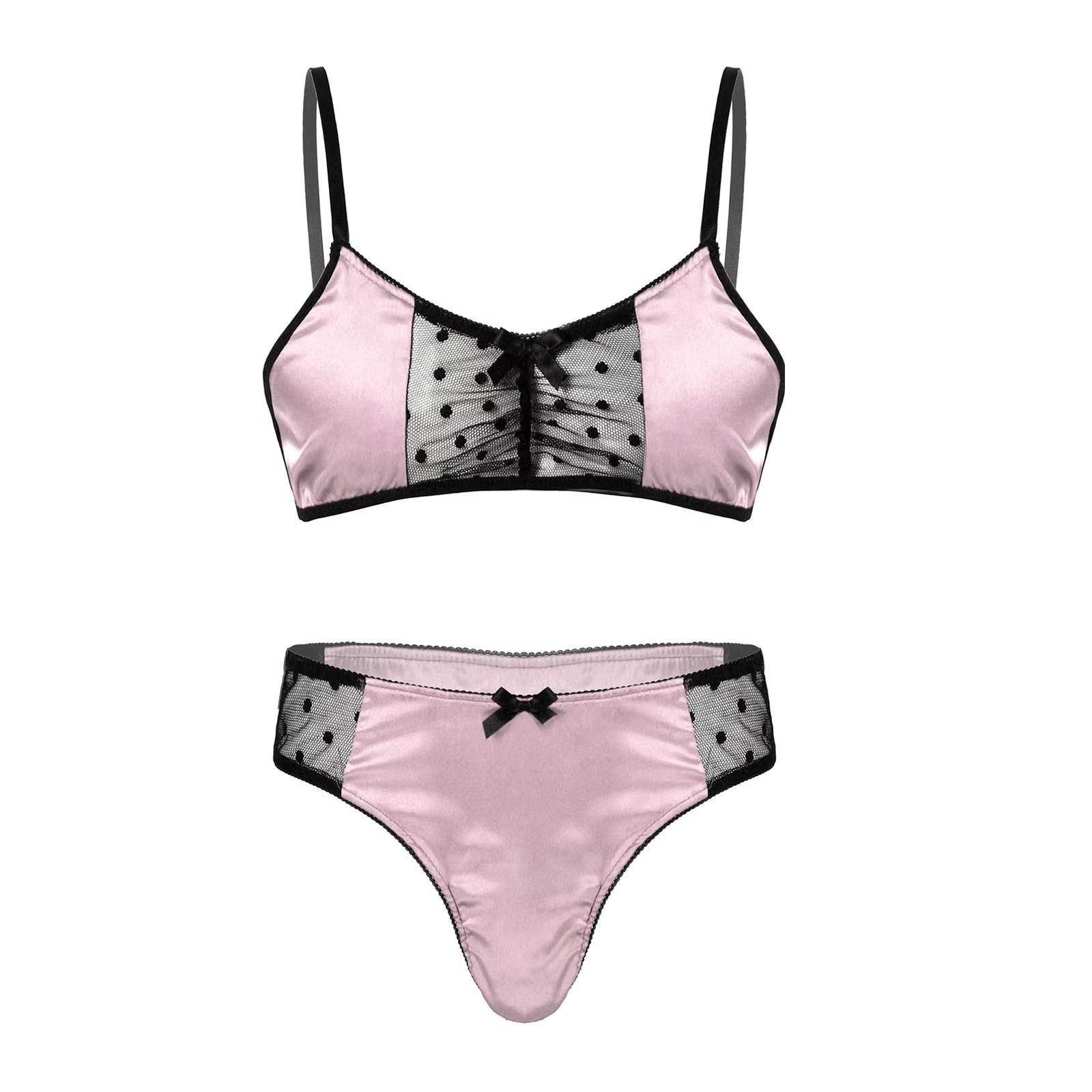 الرجال الساتان الملابس الداخلي - مراجعة Sheer Mesh Bra وسعره