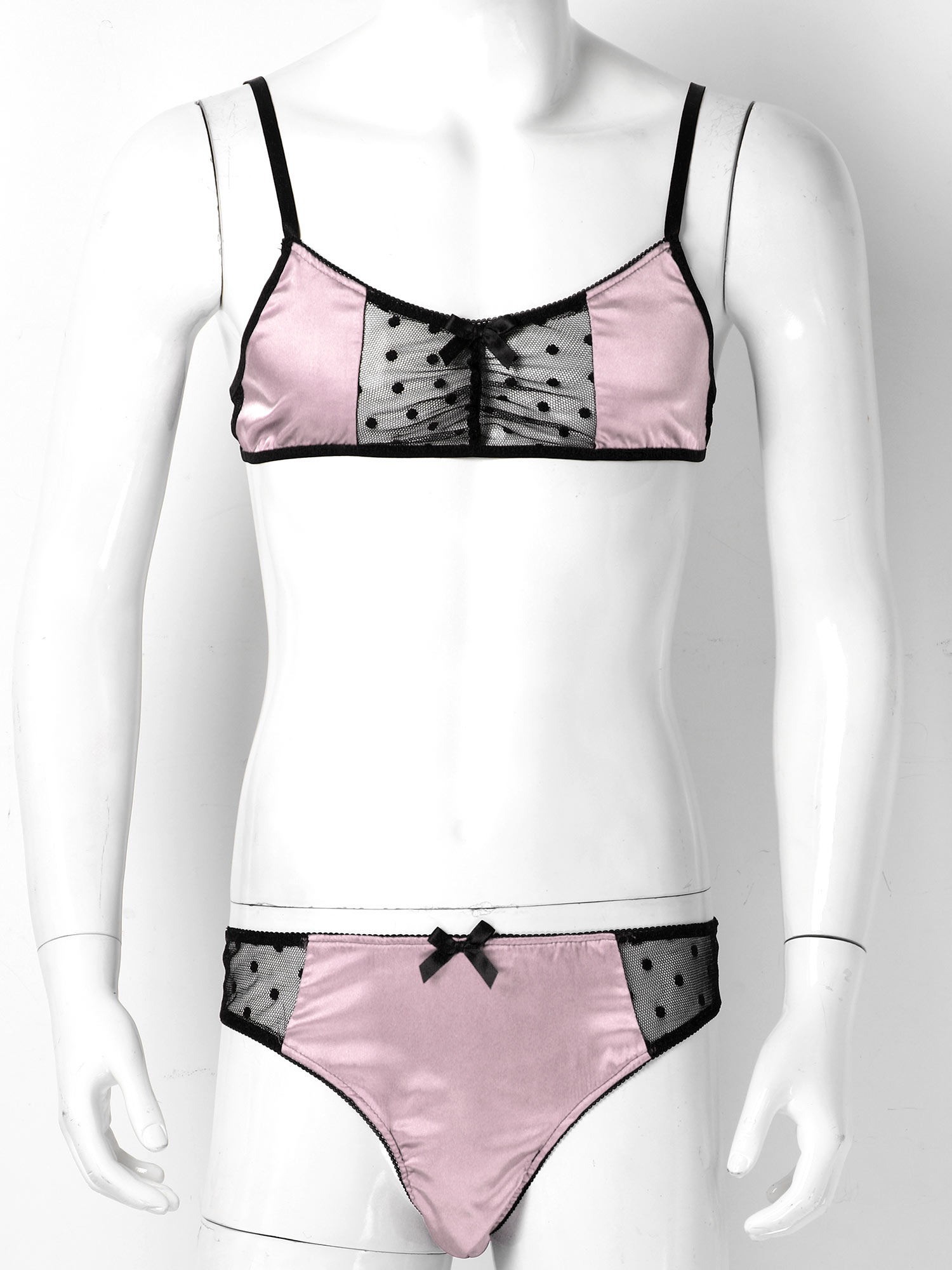 الرجال الساتان الملابس الداخلي - مراجعة Sheer Mesh Bra وسعره