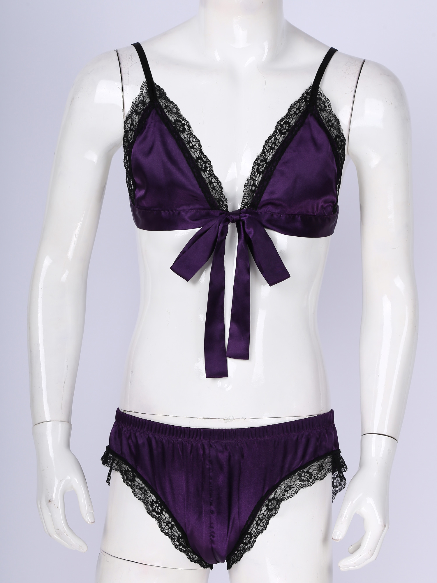 الرجال الساتان الملابس الداخلي - مراجعة Sheer Mesh Bra وسعره
