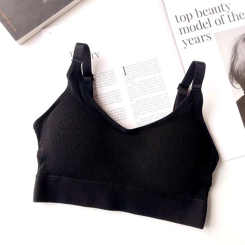 مثير سلس حمالات الصدر للنساء ك - مراجعة Sleep Bra Bralette وسعره